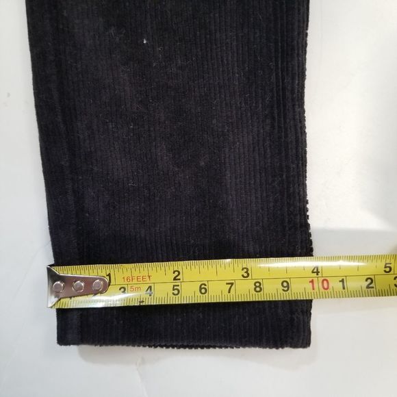 Hue XS stretchy Black corduroy pants - Picture 10 of 11